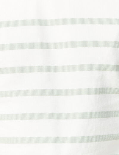 T-shirt manches longues vert clair homme