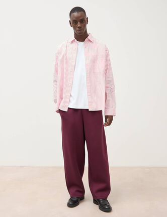 Pantalon coupe loose prune homme