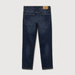 Jeans straight longueur 30 denim brut homme