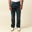 Jeans regular longueur 32 en coton bleu homme
