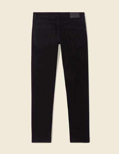 Jeans slim longueur 32 denim noir homme