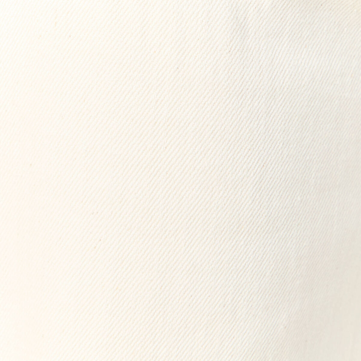 Pantalon large denim blanc femme