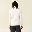 Pull manches longues ecru homme