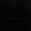 Jupe droite velours noir femme
