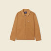 Blouson zipp&eacute; droit camel homme