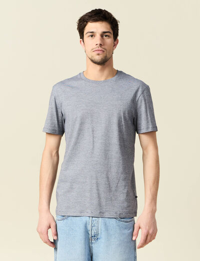 T-shirt éco-responsable bleu marine homme