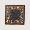 Foulard noir femme