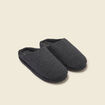 Coffret chaussons gris fonc&eacute; homme