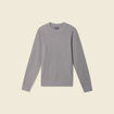 Pull éco-responsable gris homme