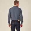 Chemise bleu marine homme