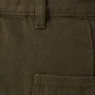 Pantalon large vert kaki homme