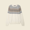 Pull manches longues ecru homme