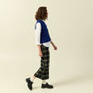 Gilet sans manches col rond bleu electrique femme