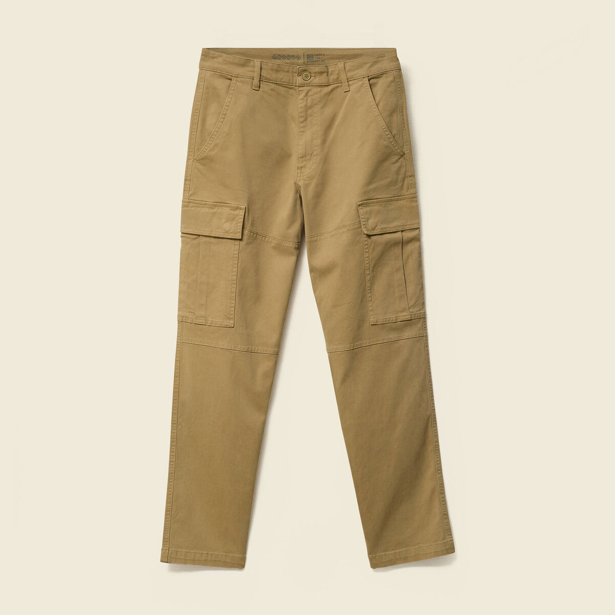 Cargo battle longueur 32 beige homme