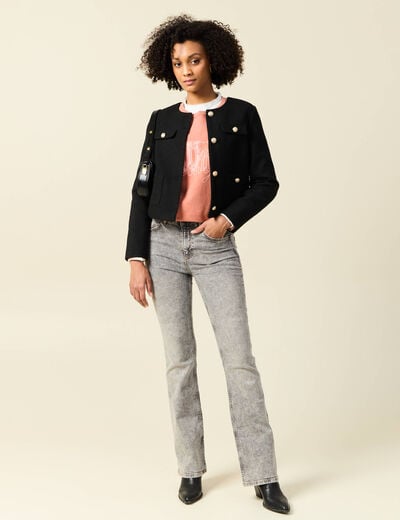Sweat manches longues rose femme