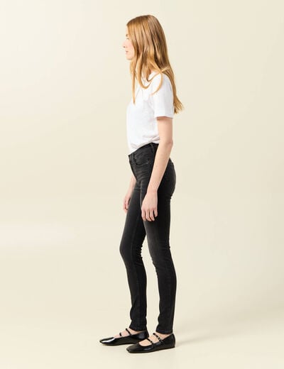 Jeans Marylin - skinny push up denim gris femme