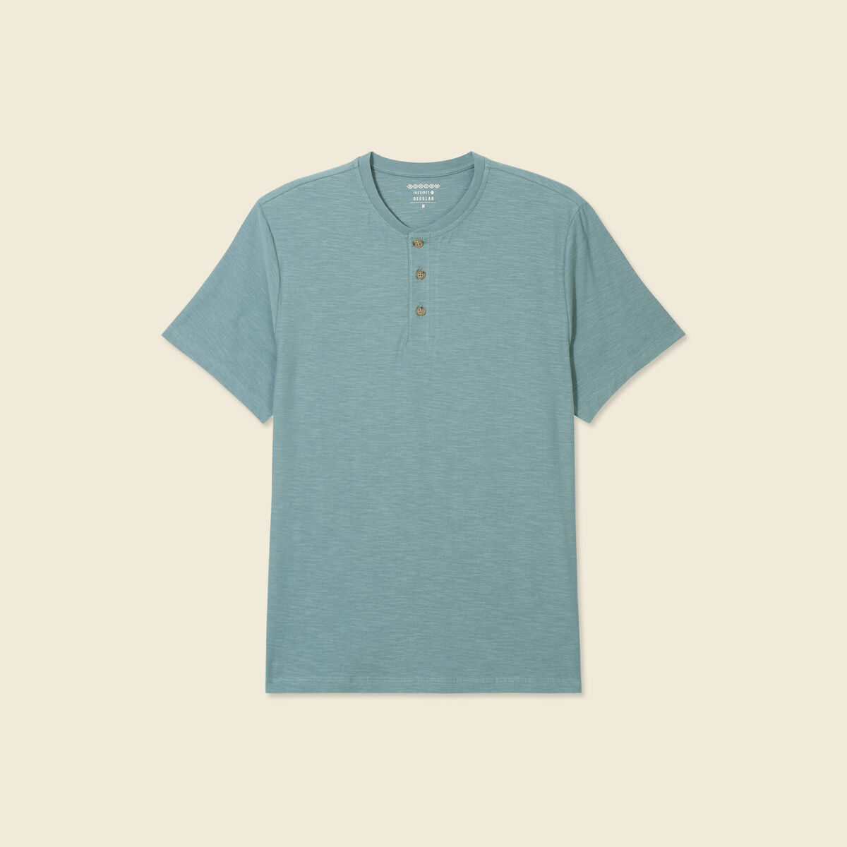 T-shirt manches courtes vert foncé homme
