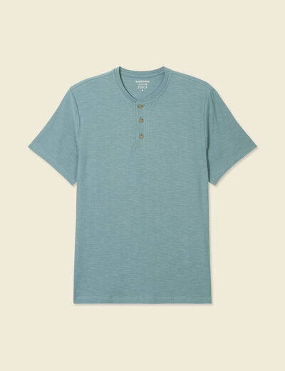 T-shirt manches courtes vert foncé homme