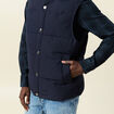 Doudoune sans manches bleu marine homme
