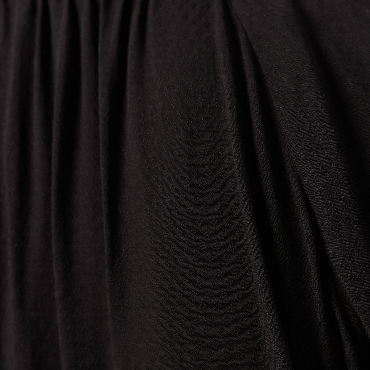 Blouse manches courtes noir femme