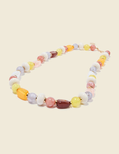 Collier multicolore femme