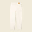 Jeans mom 7/8ème ecru femme