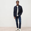 Jeans slim longueur 30 denim brut homme