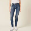 Jeans skinny push up denim stone femme