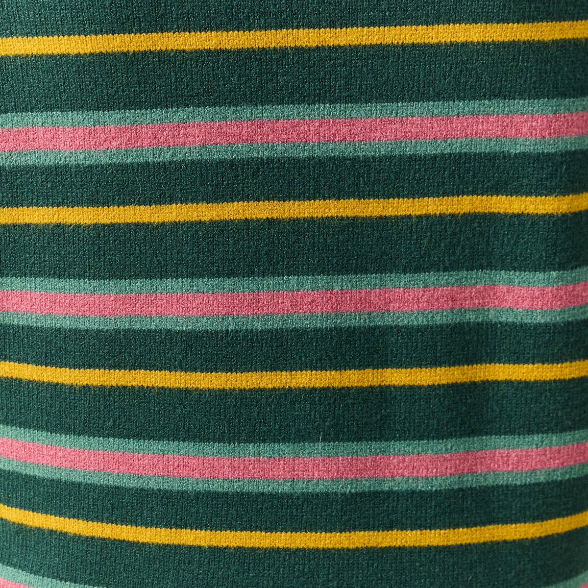 Pull col polo manches longues vert fonc&eacute; femme