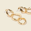 Boucles d'oreilles couleur or femme