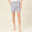 Short de bain bleu fonc&eacute; homme