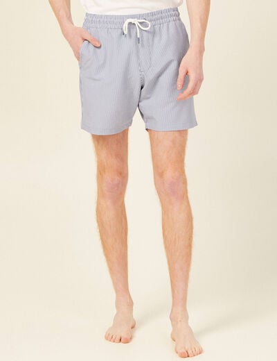 Short de bain bleu foncé homme