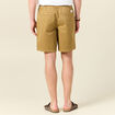 Bermuda droit à coulisse camel homme