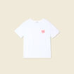 T-shirt manches courtes blanc femme