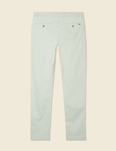 Pantalon slim Instinct chino vert clair homme