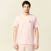 T-shirt manches courtes rose clair homme
