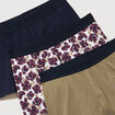 Lot de 3 boxers marron fonc&eacute; homme