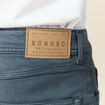 Bermuda droit 5 poches vert foncé homme