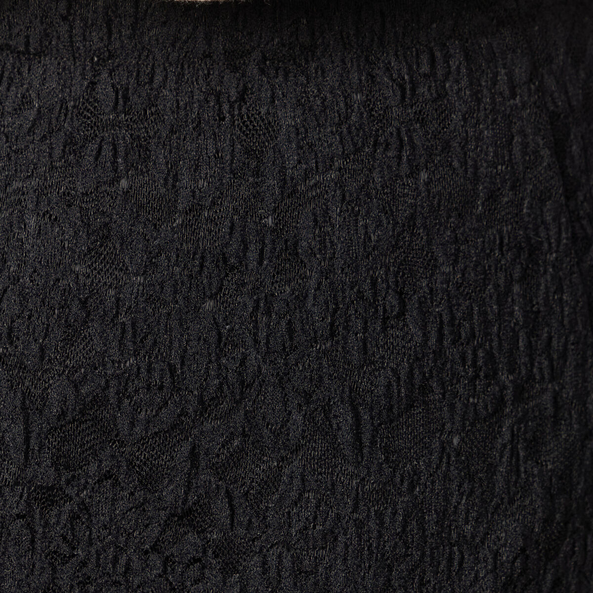 Jupe longue &eacute;vas&eacute;e doubl&eacute;e noir femme