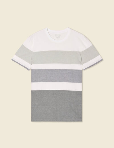 T-shirt manches courtes vert olive homme