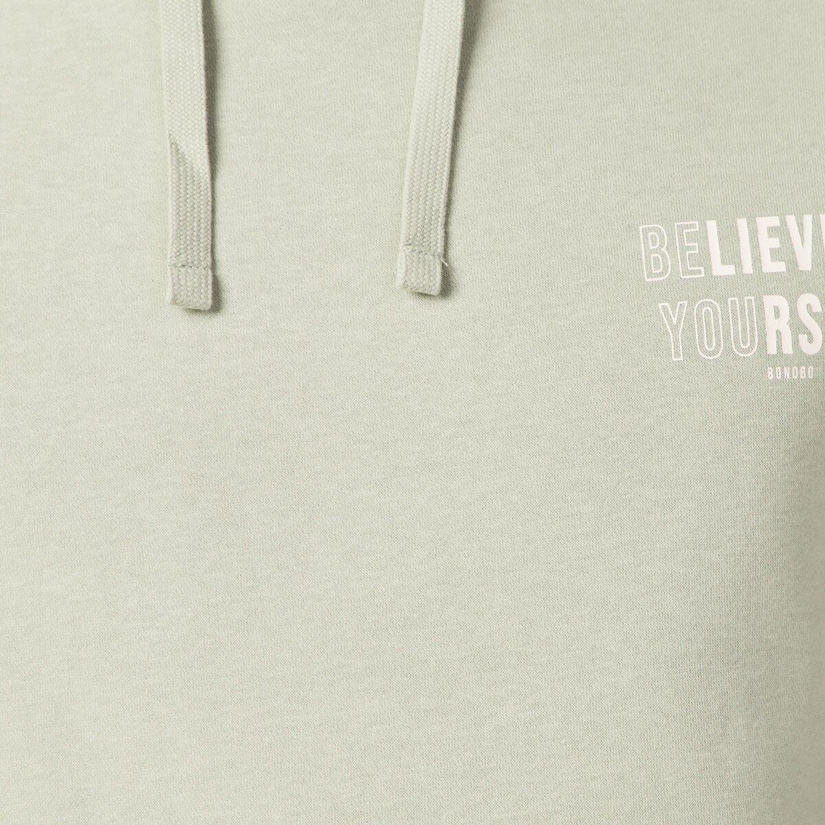 Sweat à capuche vert olive homme