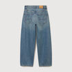 Jeans barrel taille standard bleu femme