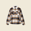 Veste surchemise ample ecru homme