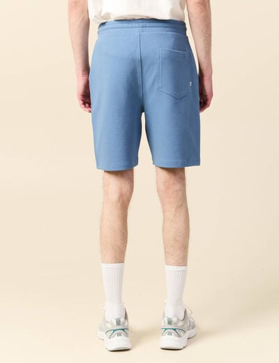 Bermuda bleu gris homme