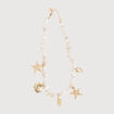 Collier blanc femme