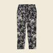Pantalon carotte fluide noir femme
