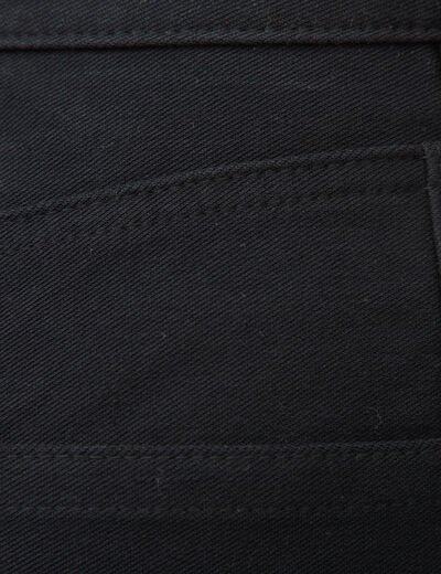 Pantalon coupe regular noir femme