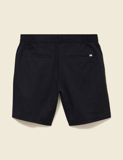 Bermuda noir homme