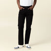 Jeans regular éco-responsable denim noir homme