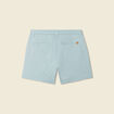 Short chino éco-responsable vert pastel femme